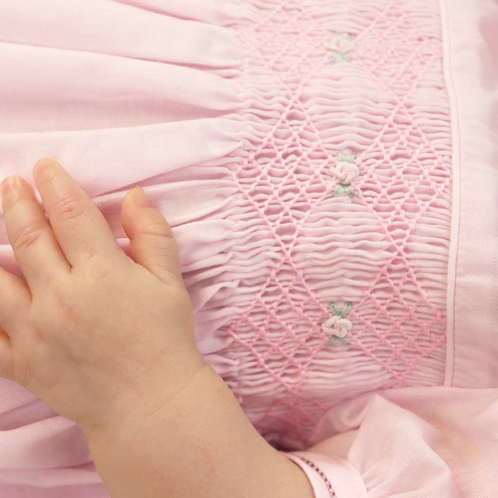 Petit Ami & Zubels - French Bubble with Diamond Smocking