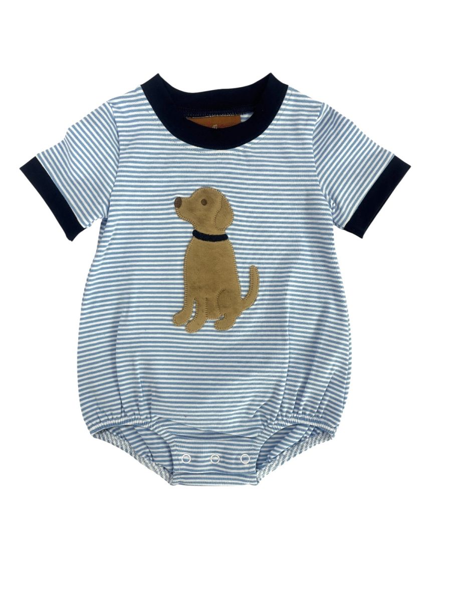 Millie Jay Puppy Applique Bubble