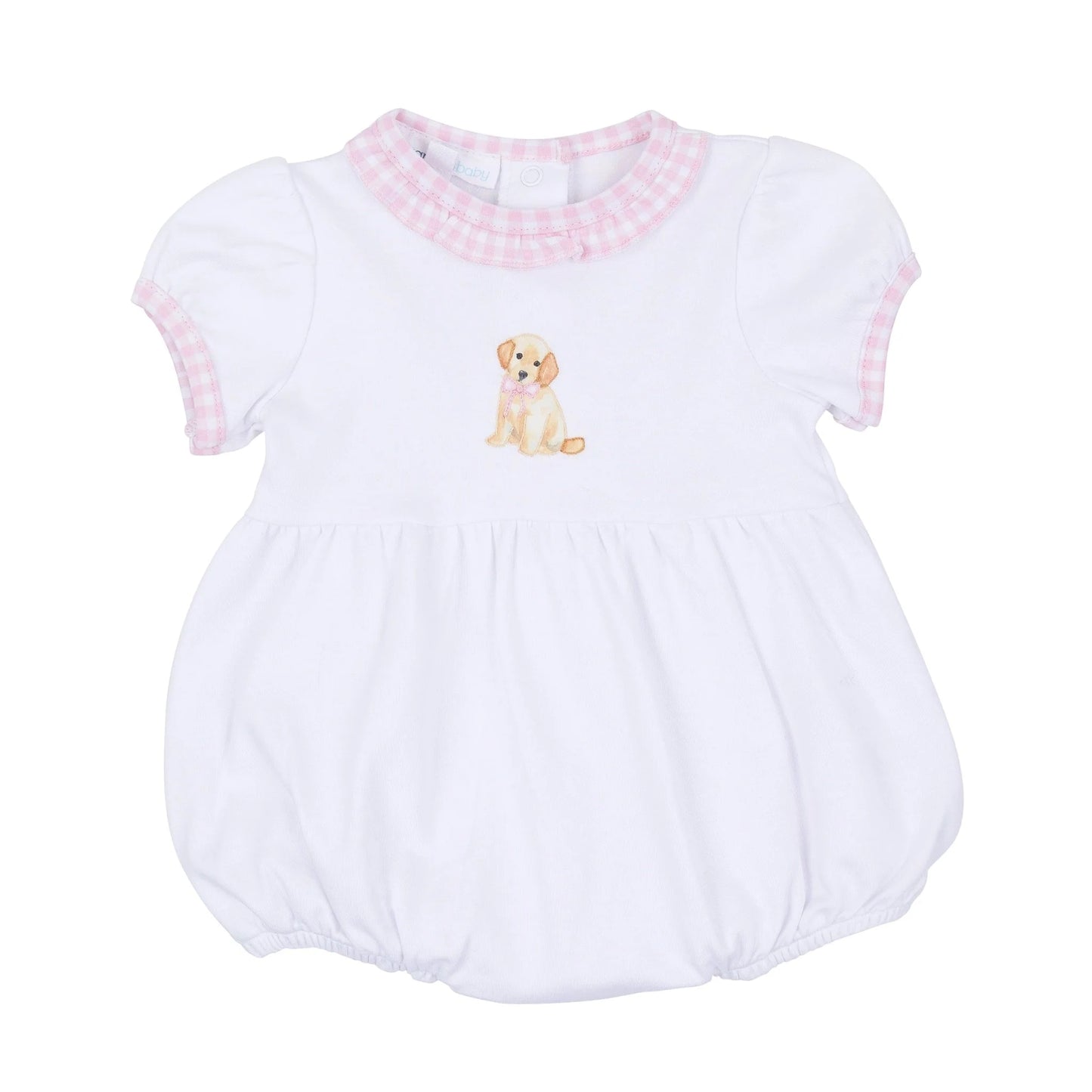 Magnolia Baby Sweet Golden Ruffle Bubble - Pink