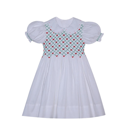 Phoenix and Ren Channing Dress- Red and Green