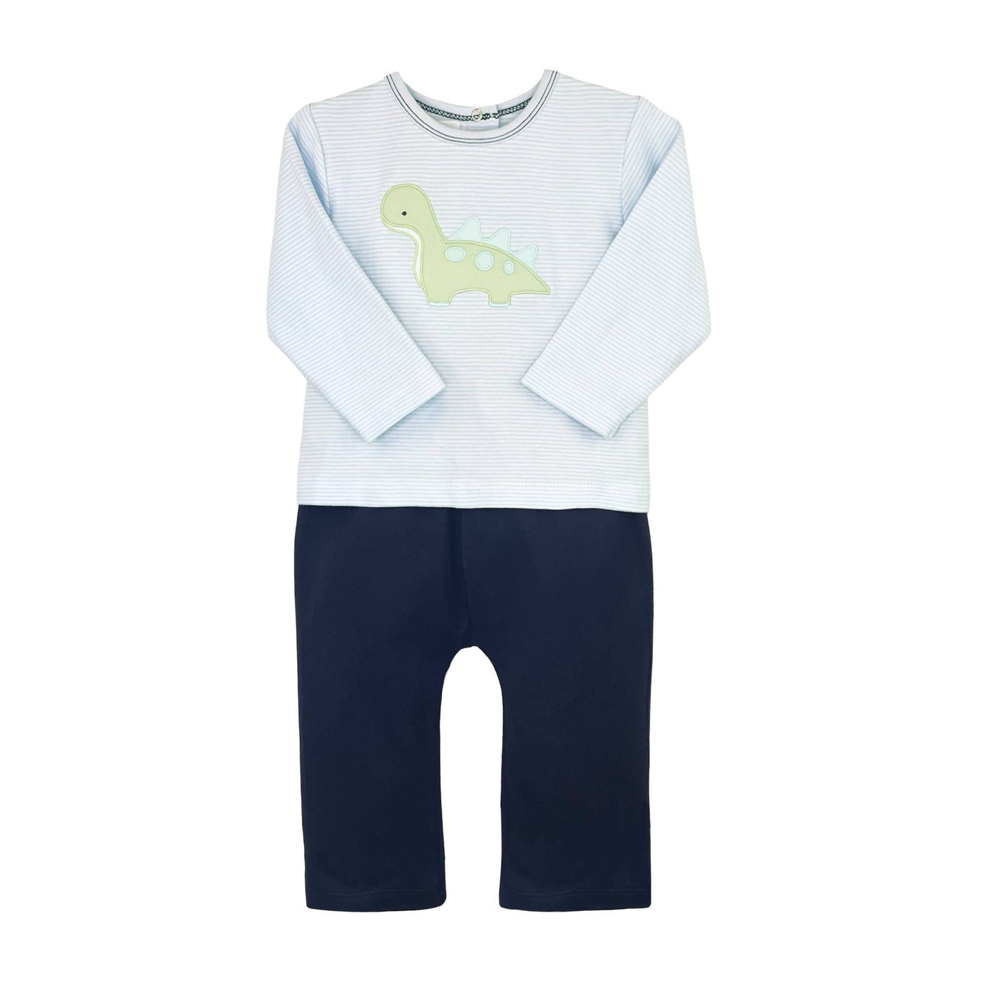 Petit Ami & Zubels - Dinosaur Knit Top and Pant Set