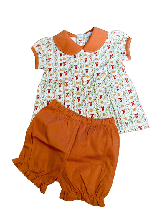 Baby Loren Grateful Day Pima Bloomer Set