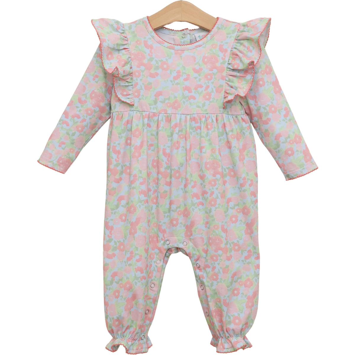 Jellybean Cottage Blooms Frances Romper