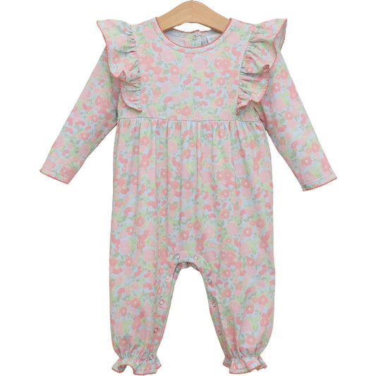 Jellybean Cottage Blooms Frances Romper