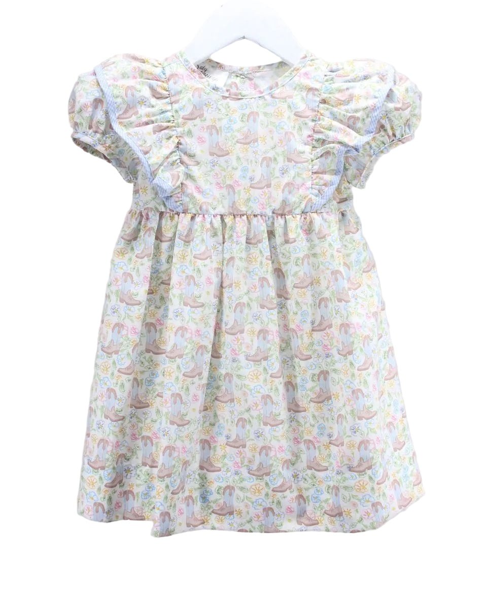 Baby Blessings Cowgirl Adventure Stella Dress