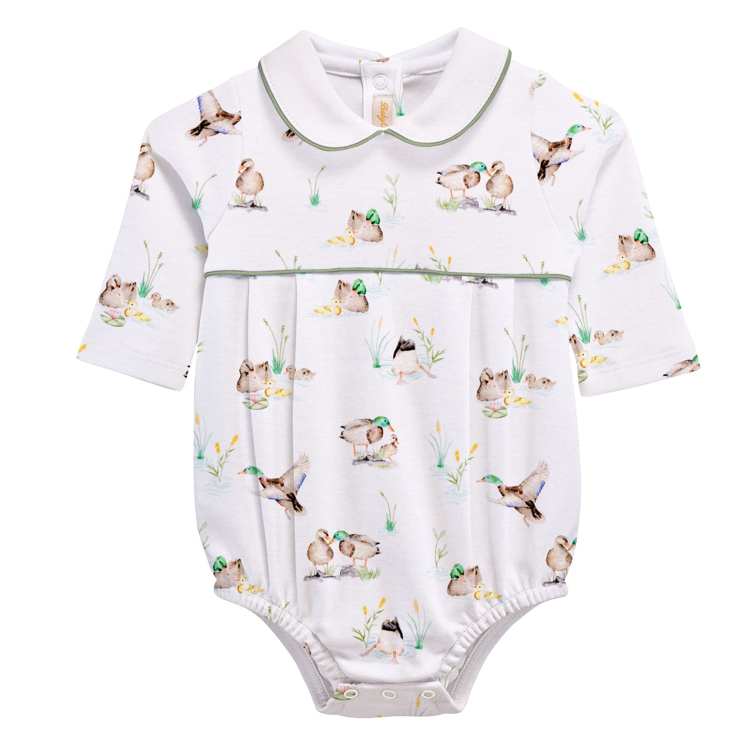 Baby Club Chic Duck Pond Bubble with Round Collar