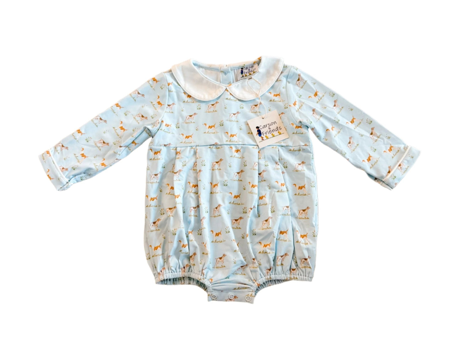 Carson and Friends Hunting Dogs Knit Bubble