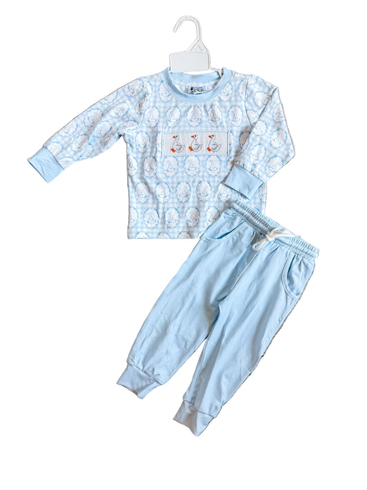 Carson and Friends Silly Goose Jogger Set
