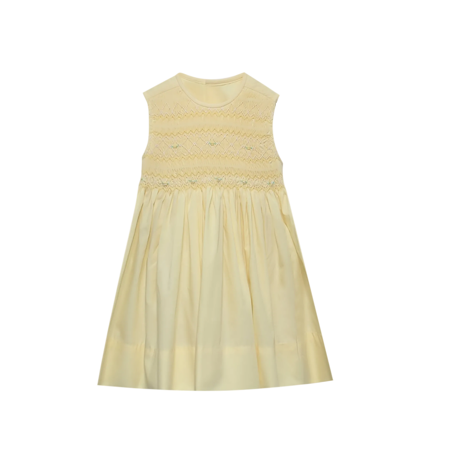 Baby Sen Maize Asher Girl Dress- Lemon Drop