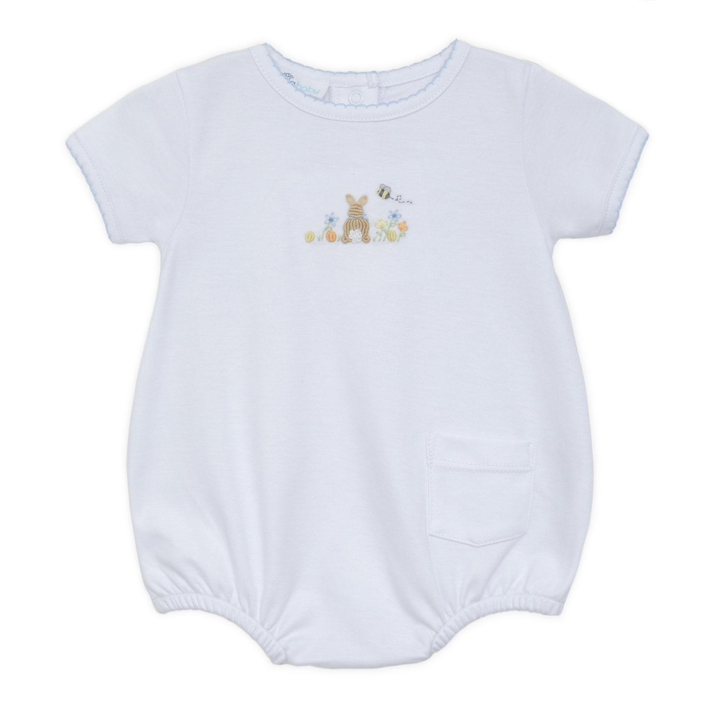 Magnolia Baby - Bunny's Basket Bubble - Light Blue