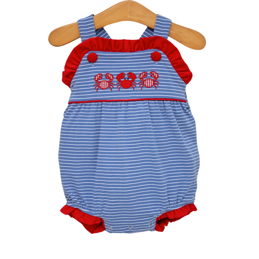 Coastal Cutie Ruffle Sunsuit