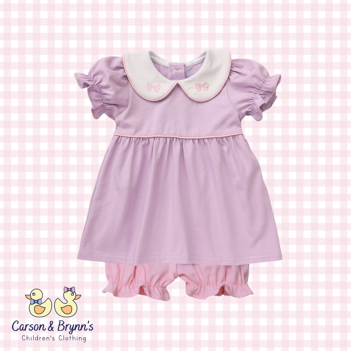 Itsy Bitsy Bow Bloomer Set