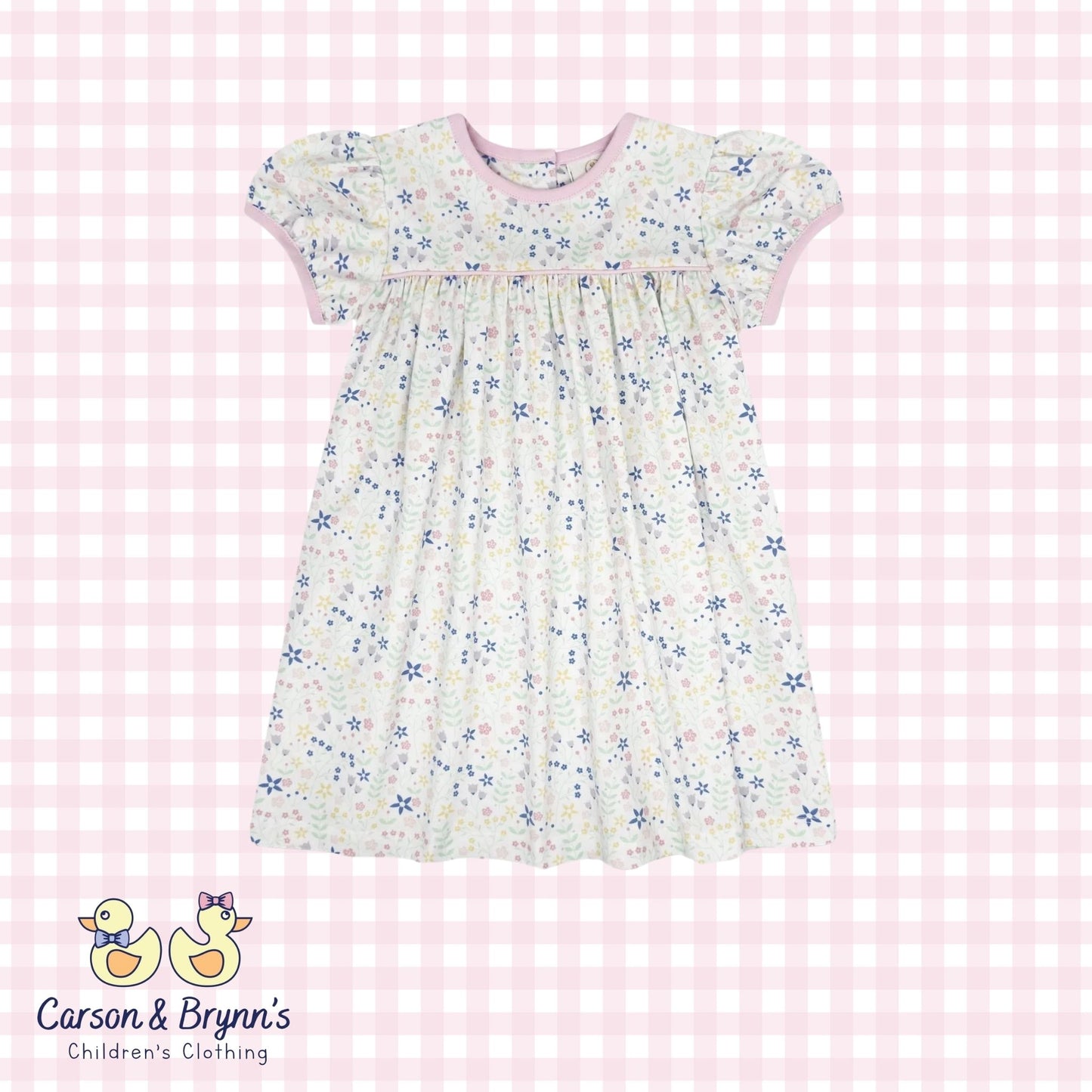 Lullaby Set Mother May I Dress- Playful Petunia Floral