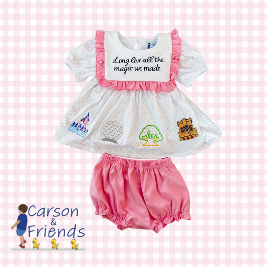 Carson and Friends Girls “Magic We Made” Bloomer Set