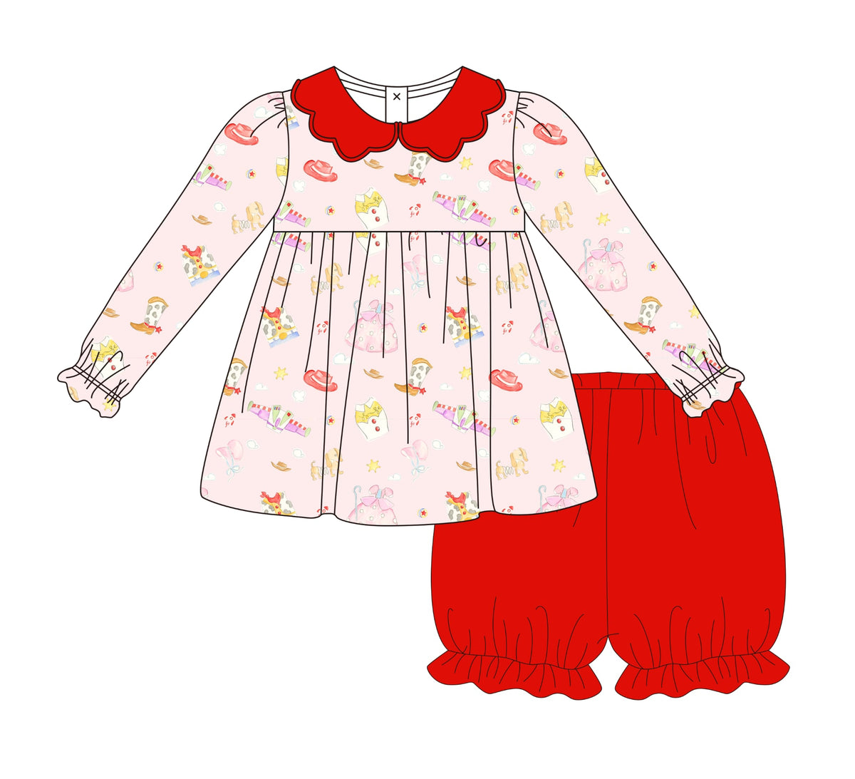 PRESALE ETA JANUARY Friend in Me Bloomer Short Set