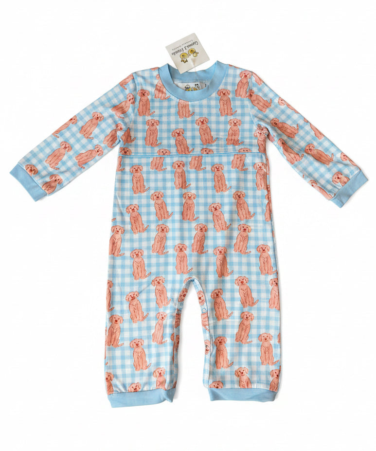Carson and Friends Goldendoodles Long Sleeve Romper