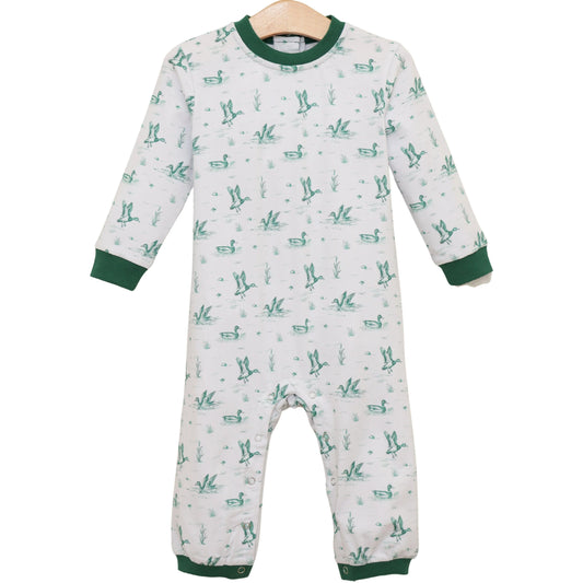 Jellybean Marsh Mallards Thomas Romper