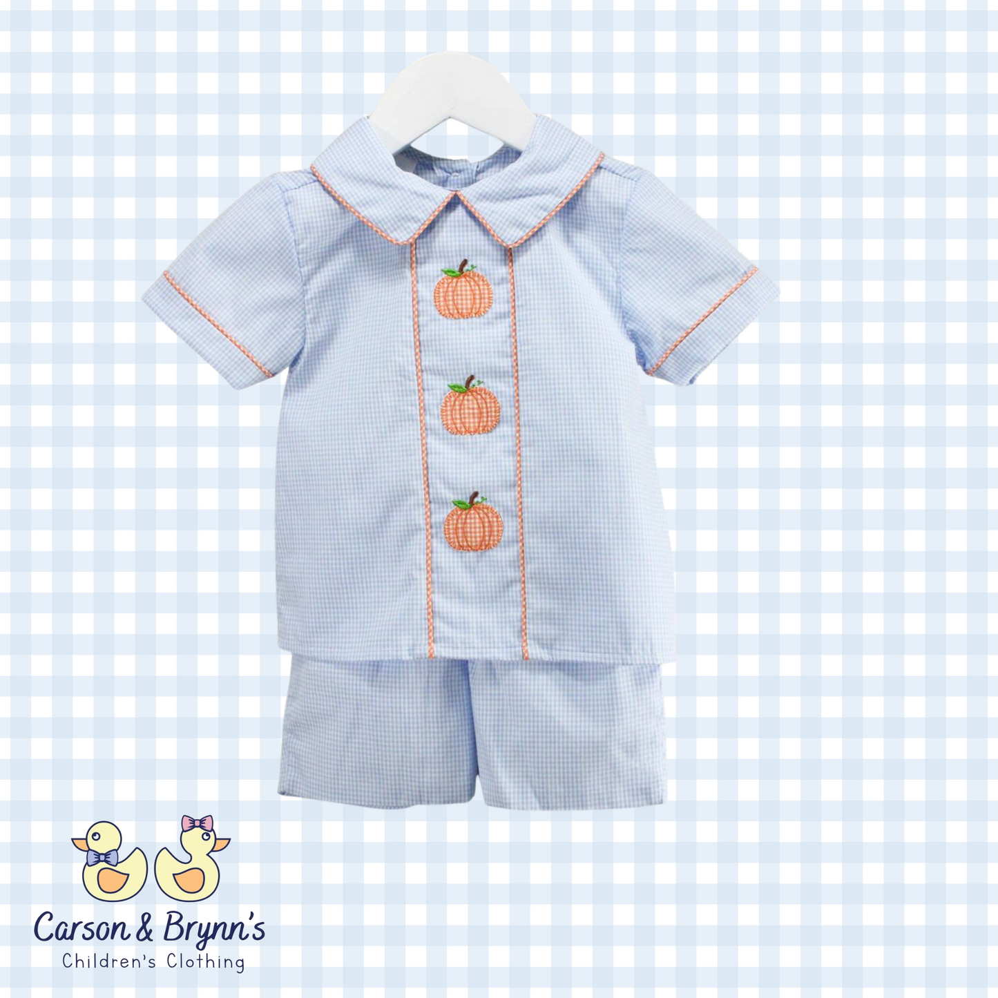 Pumpkin Pie Micheal Short Set