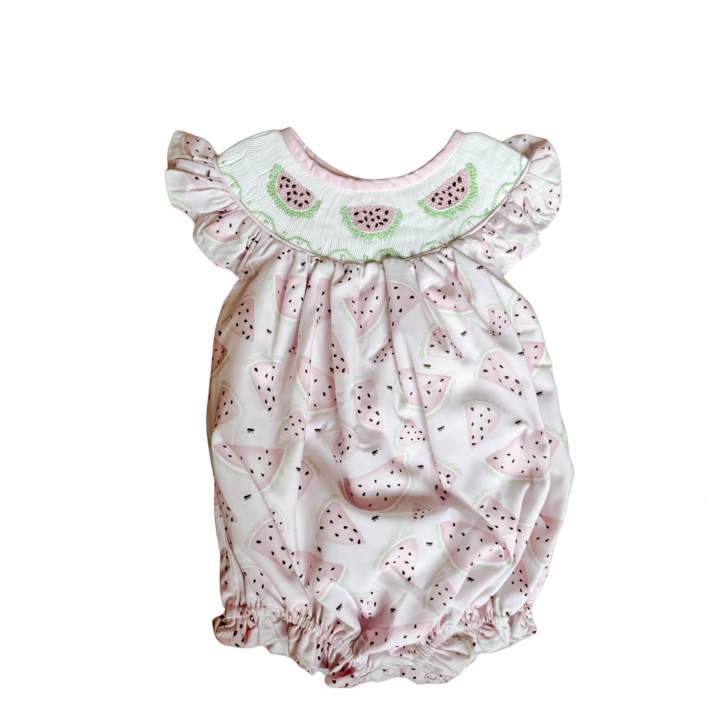 Carson and Friends Sweet Watermelons Smocked Bubble