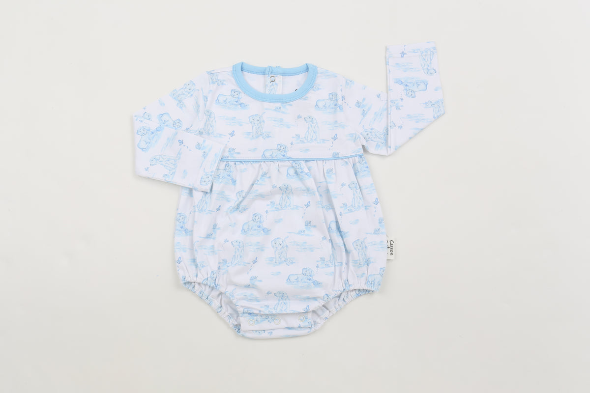 Carson and Friends Long Sleeve Bubble- Snips and Snails