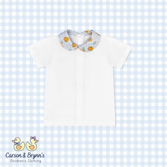 Lullaby Set Sibley Shirt- Pumpkin Patch Delight