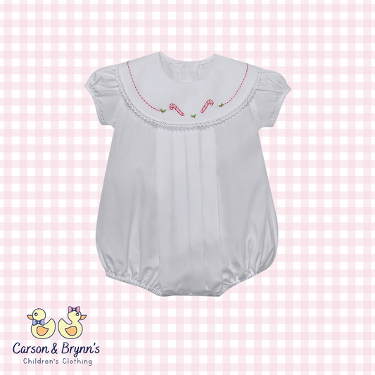 Baby Sen Bailey Candy Cane Bubble- Girls