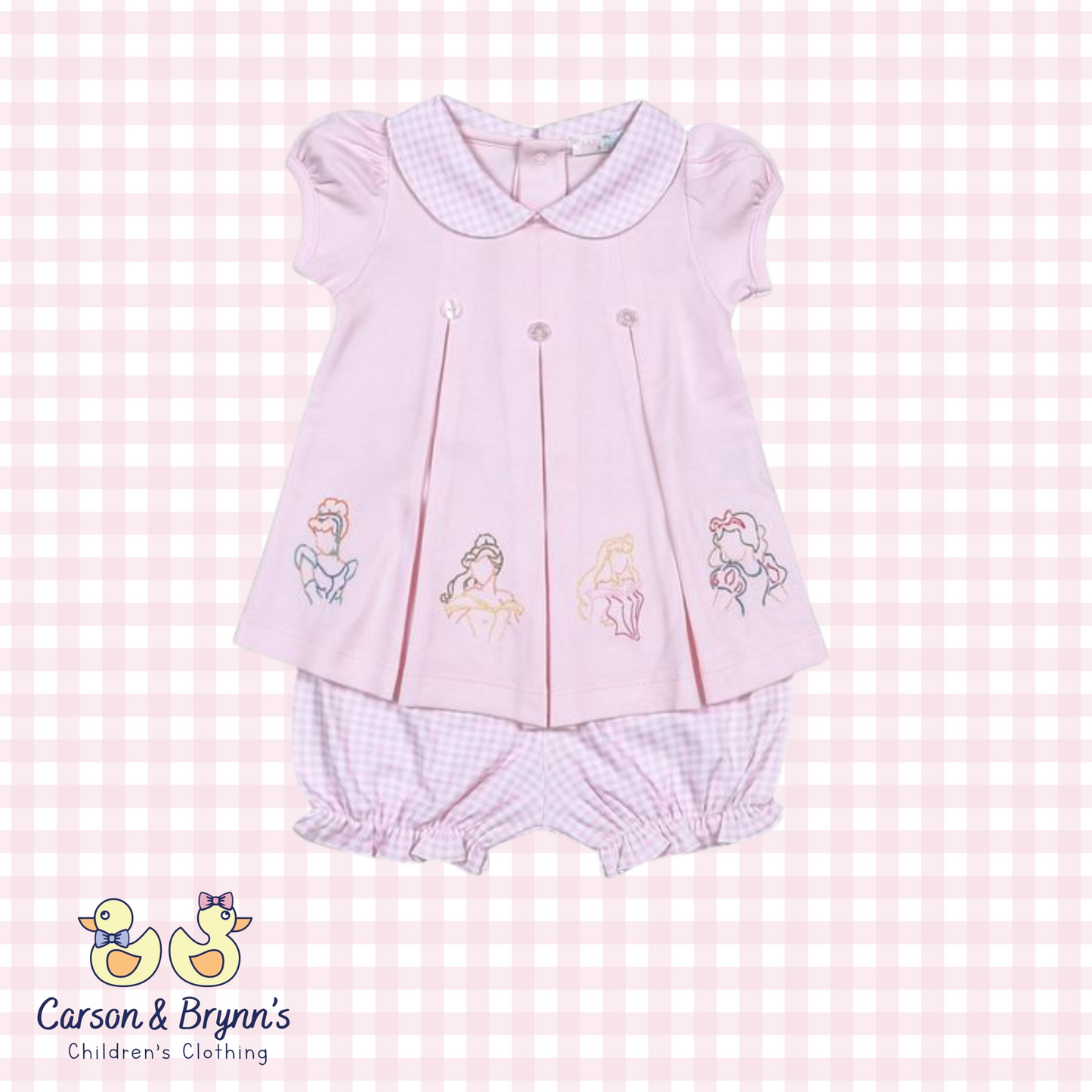 Baby Loren Princess Bloomer Set