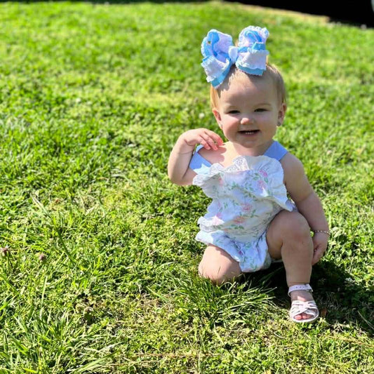Carson and Friends Chintz Floral Sunsuit