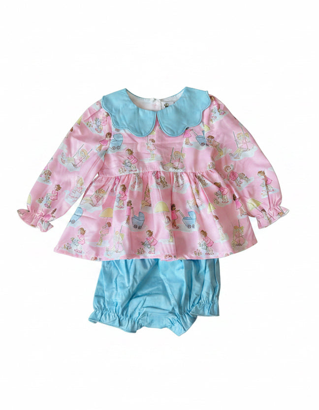 Carson and Friends Girls Adventures Bloomer Set