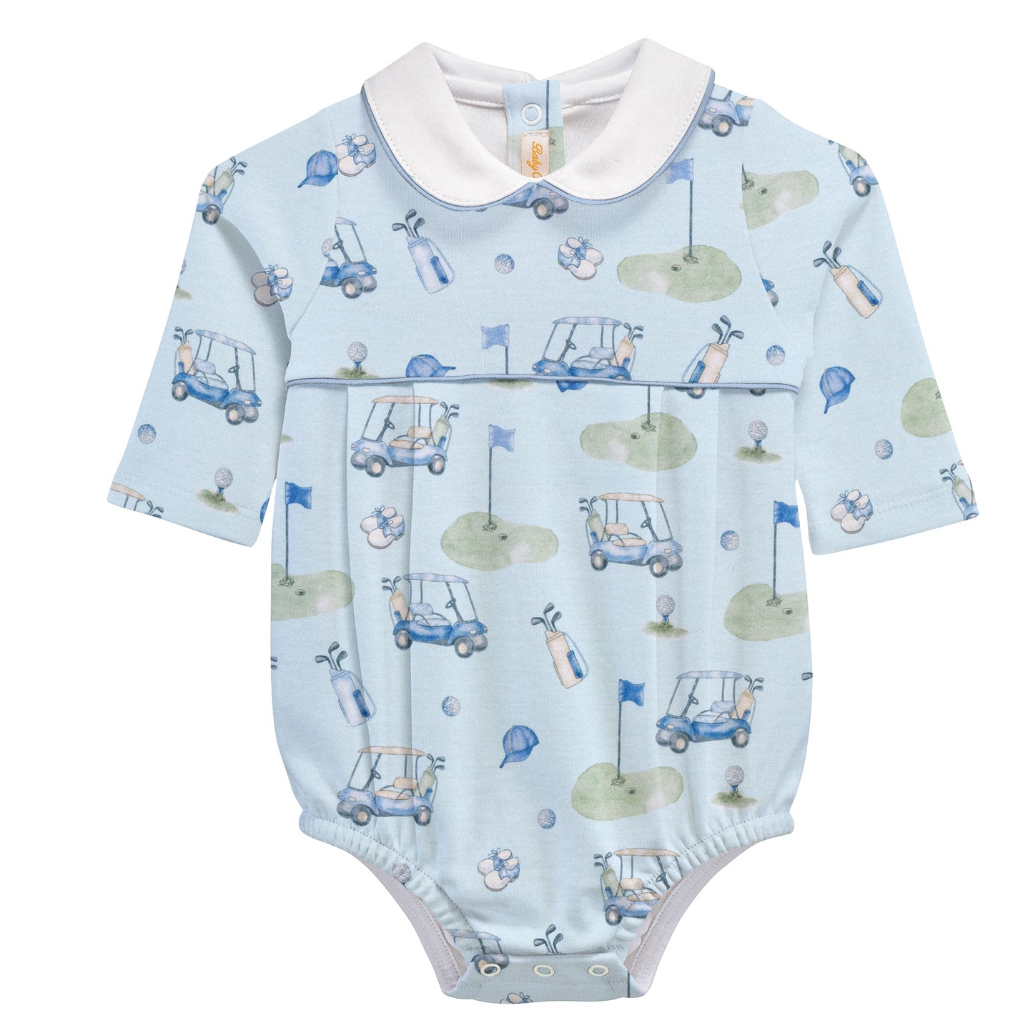 Baby Club Chic Tee Champs Bubble with Round Collar
