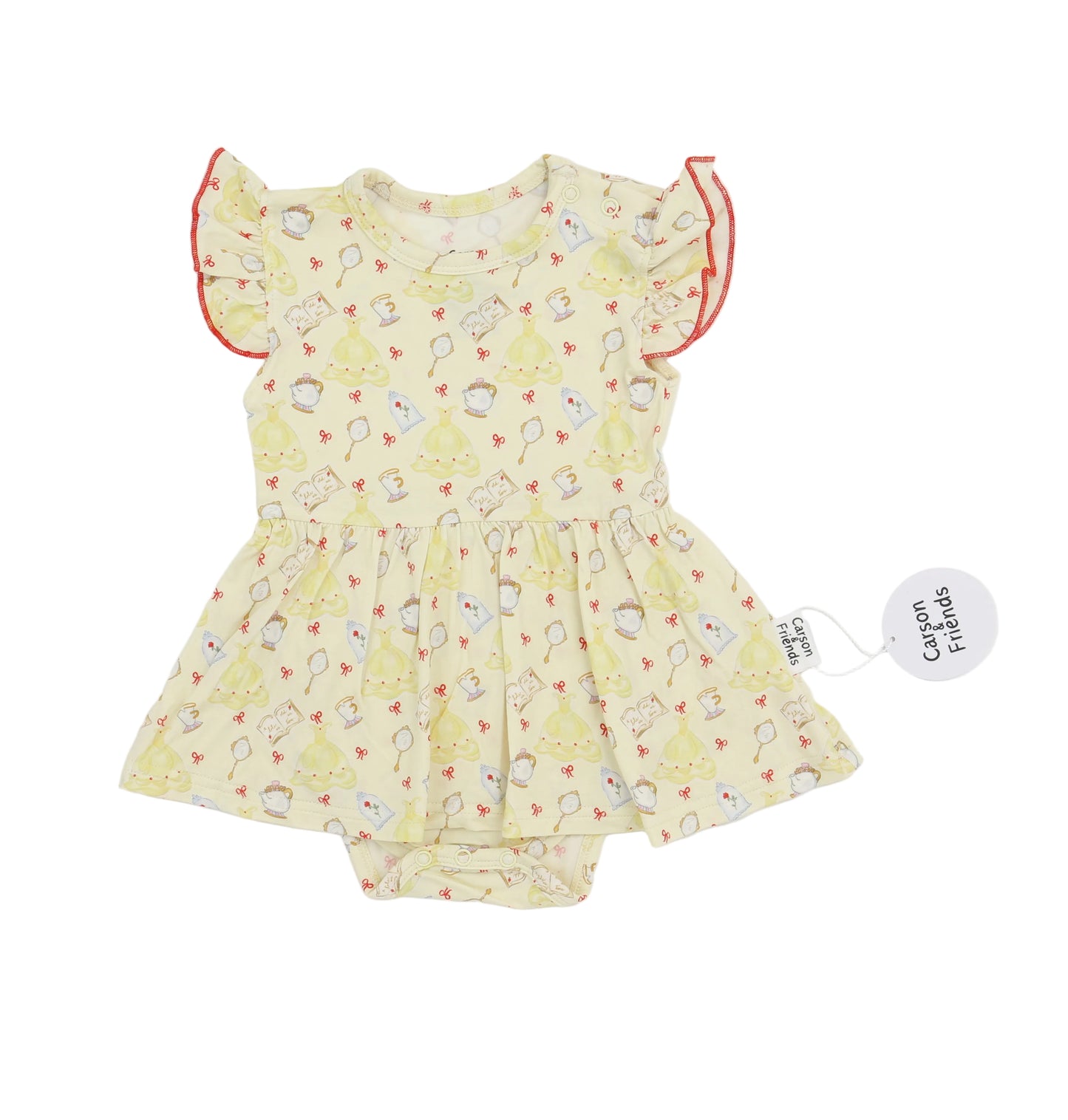 Carson and Friends Tale as Old as Time Viscose Bamboo Twirl Dress