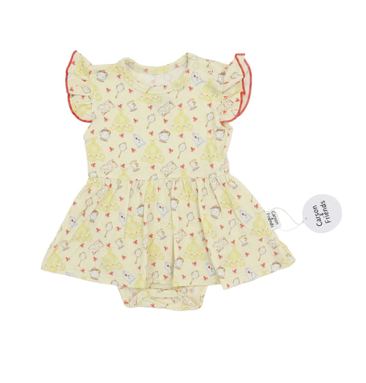 Carson and Friends Tale as Old as Time Viscose Bamboo Twirl Dress