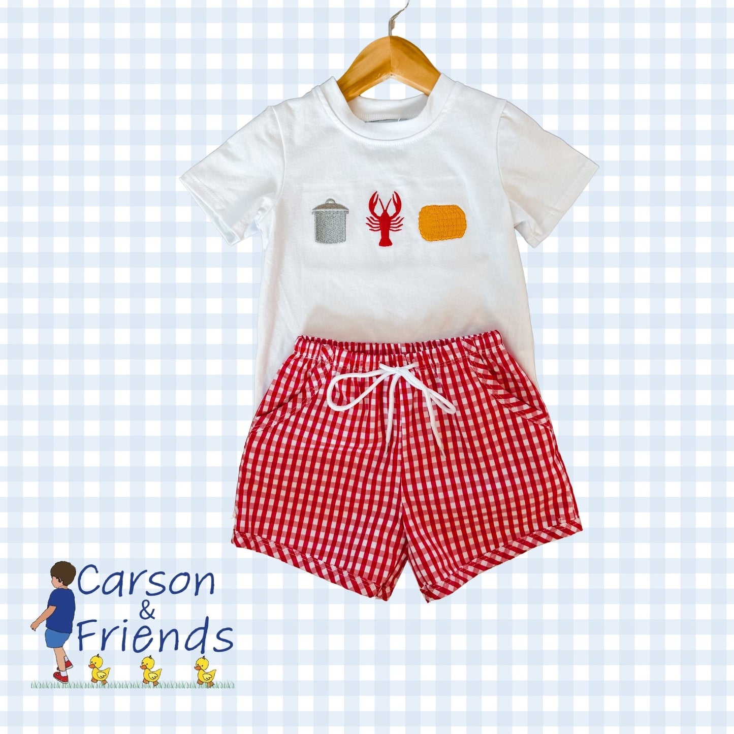 Carson and Friends Crawfish Set- Boys