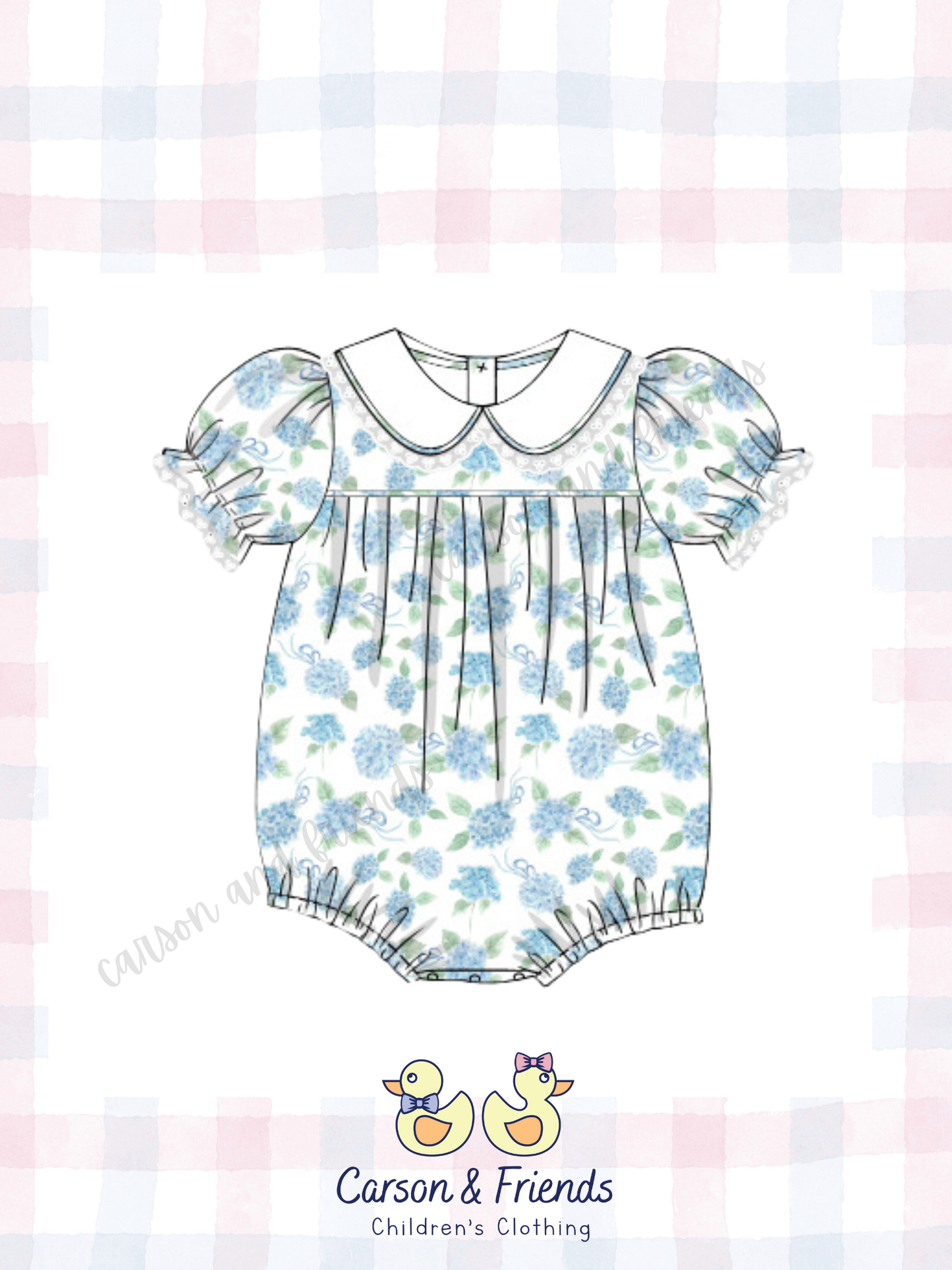 Pre-Sale ETA April- Woven Hydrangeas Bubble