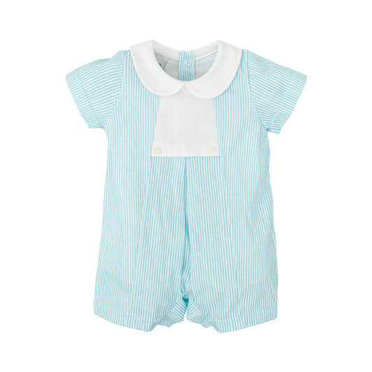 Babidu Boys Teal Romper