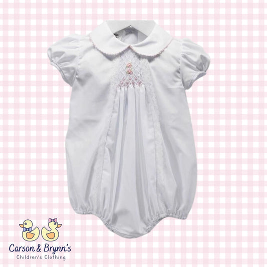 Baby Blessings Amelia Bubble- White