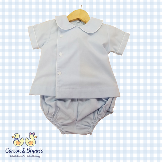 Sweet Dreams Blue Diaper Set