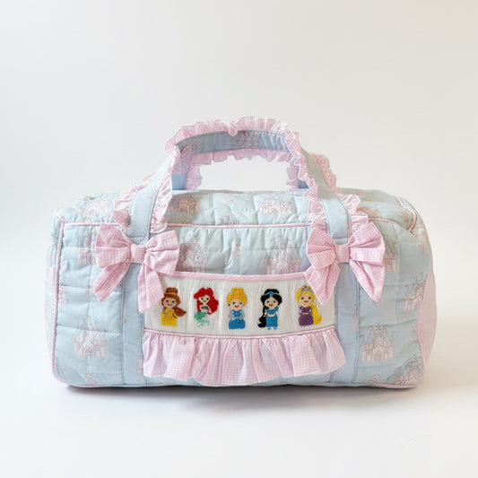 Carson and Friends Princesses Smocked Duffel