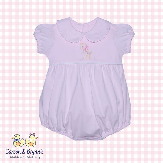 Baby Sen Brady Bubble- Pink Giraffe