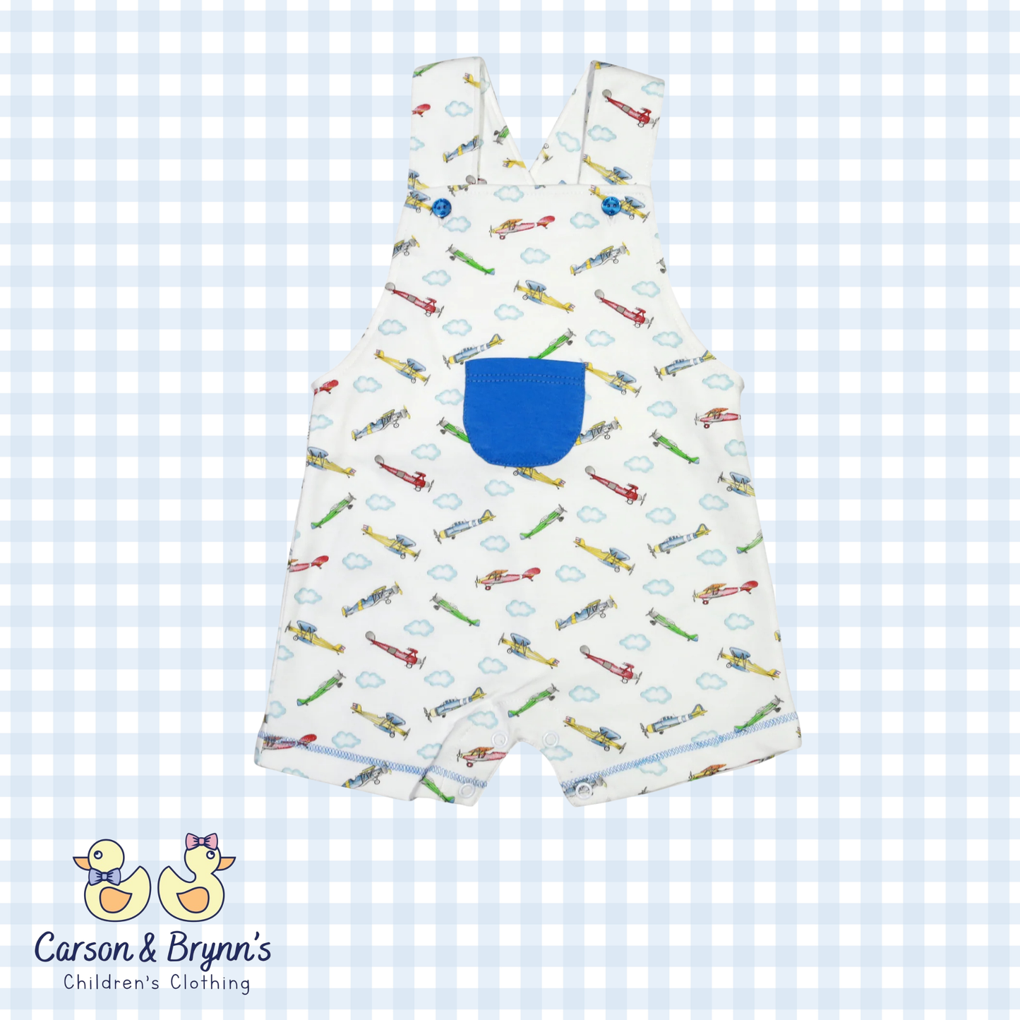 Baby Loren Airplane Shortall