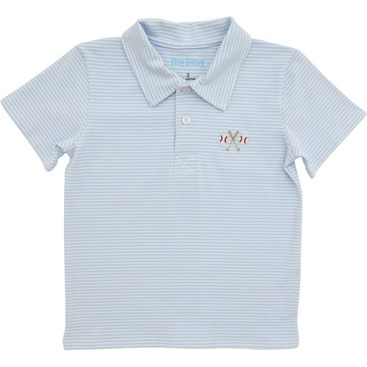 Itsy Bitsy Baseball Polo