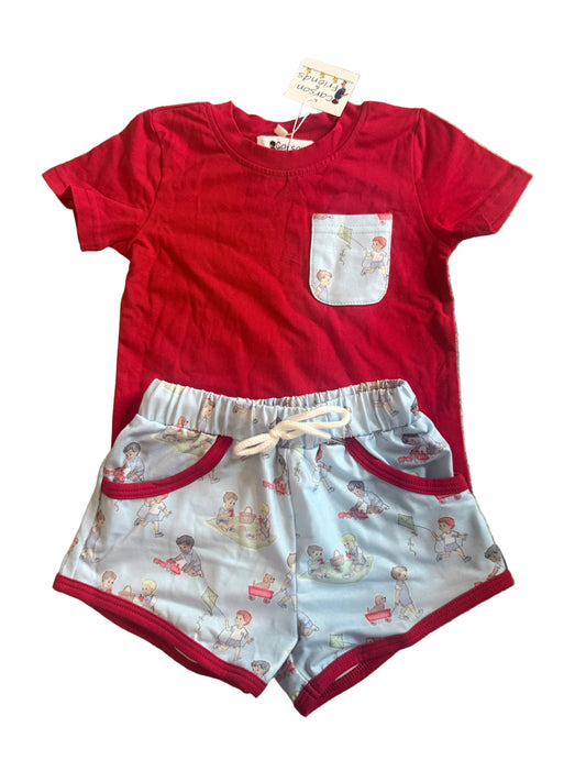 Carson and Friends Boys Playtime Short Set