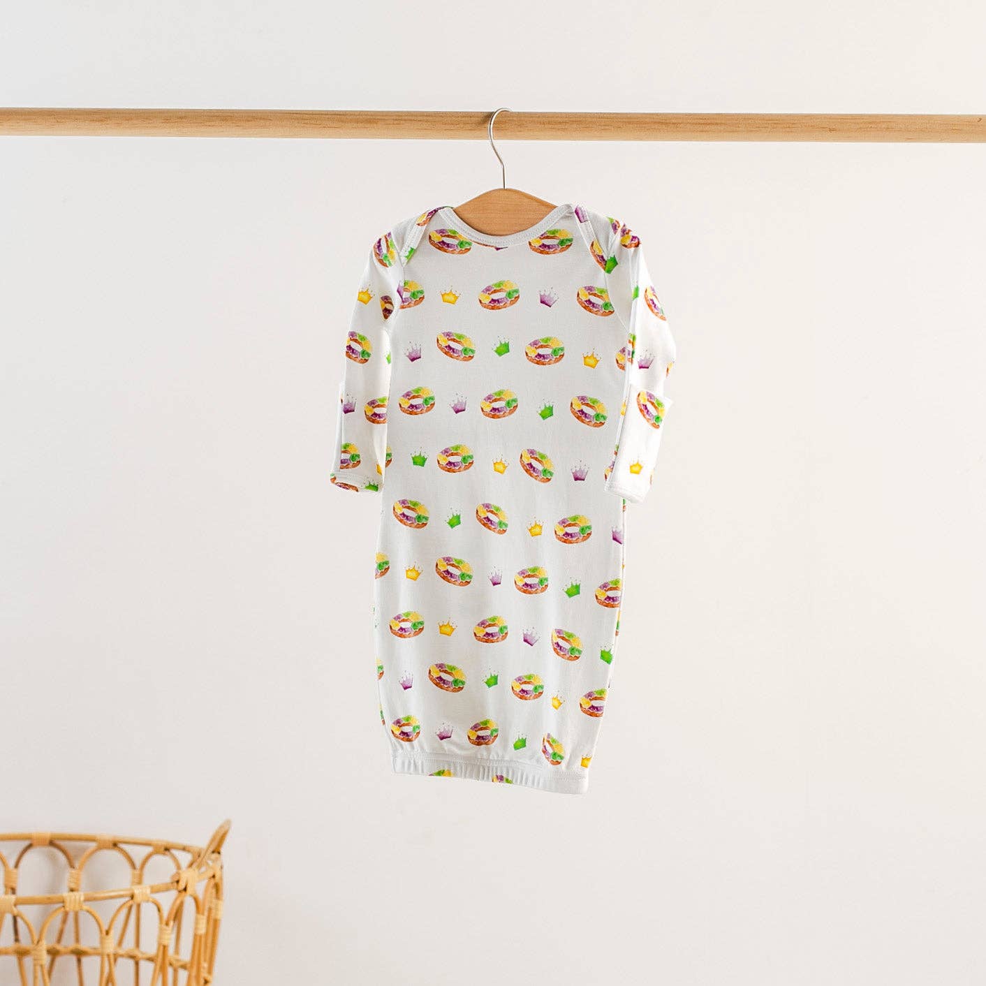 Nola Tawk - King Cake Organic Cotton Pajama Set
