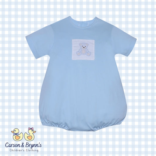 Baby Sen River Boy Bubble- Teddy Bear