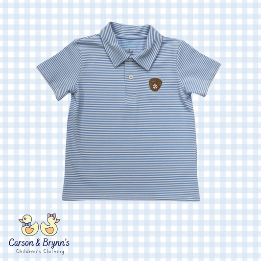 Itsy Bitsy Baseball Polo