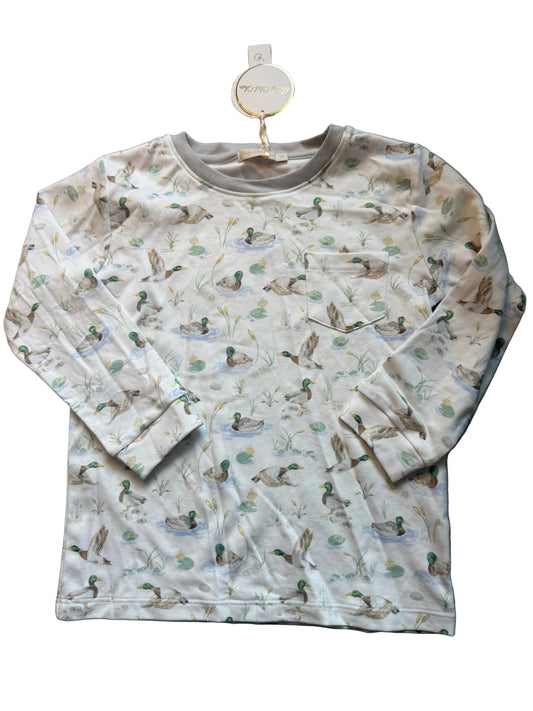 Baby Club Chic Mallard Long Sleeve T Shirt