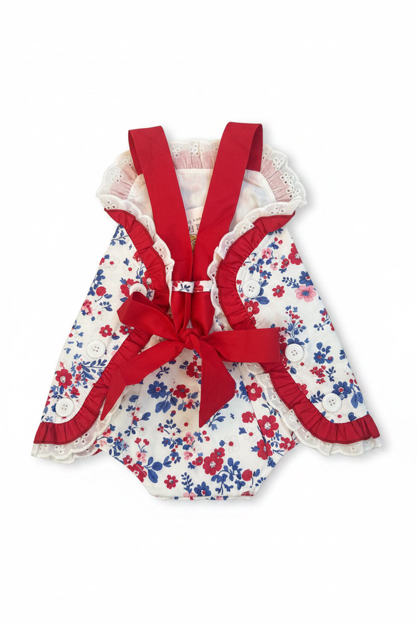 Carson and Friends Liberty Floral Sunsuit