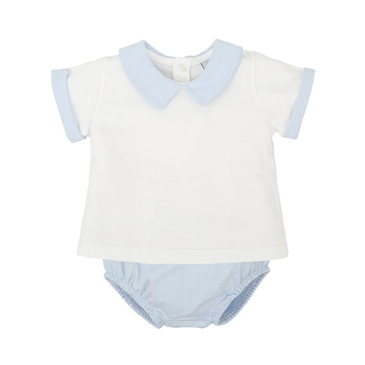 Babidu Baby Boy Blue Diaper Set