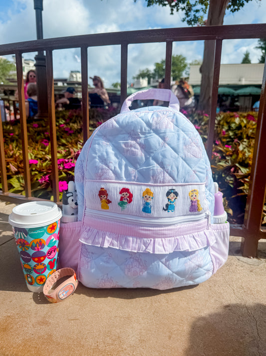 Carson and Friends Princess Smocked Backpack