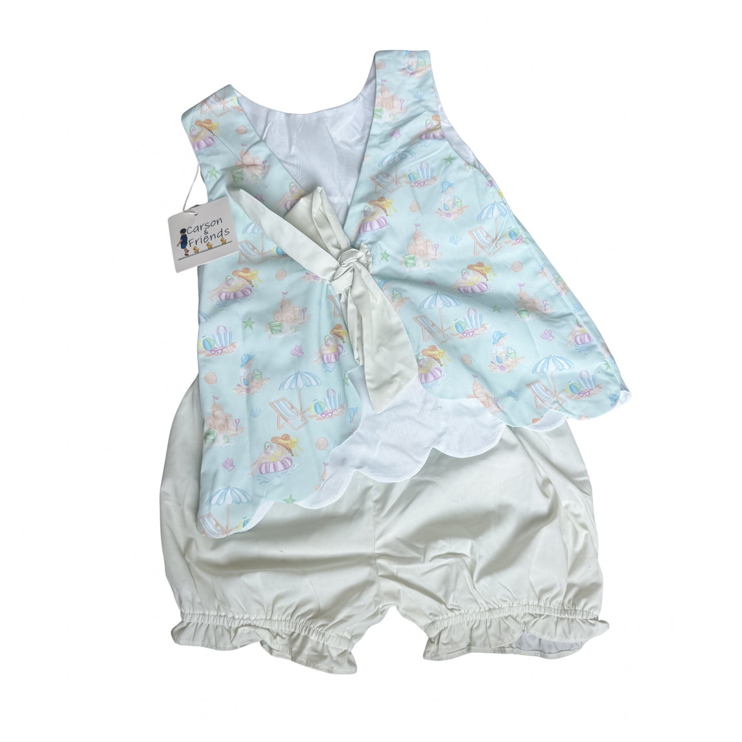 Carson and Friends Girls Beach Days Bloomer Short Set
